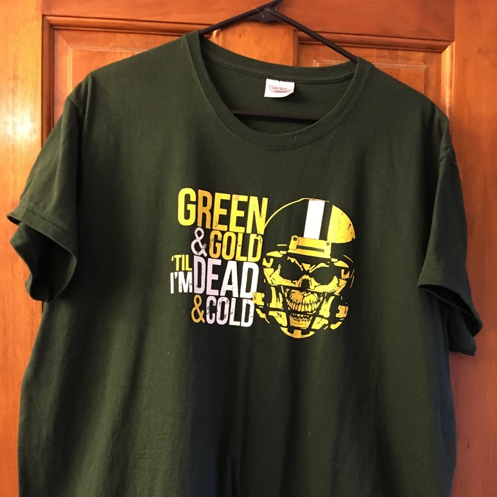“Green And Gold Until...” Packers T-shirt